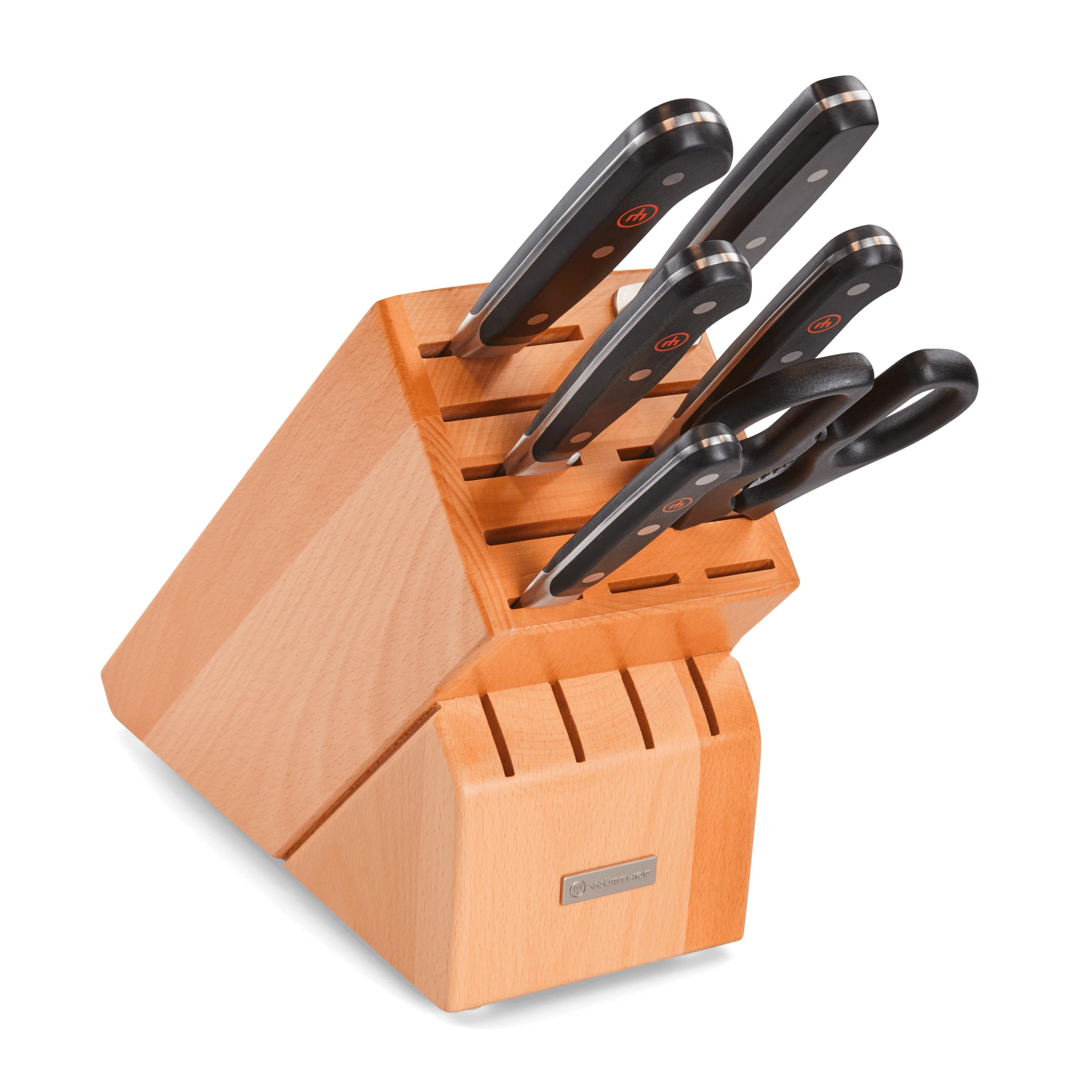 #005 7本 ピースナイフセット Amazon.com: WÜSTHOF Classic Seven Piece Knife Block Set | 7-Piece